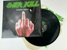 OVERKILL  Fuck You  EP Vinyl Record Megaforce Caroline CAROL 1345 Pressing