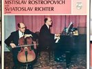 BEETHOVEN Cello Sonatas ROSTROPOVICH RICHTER HI-FI STEREO 2 Lp Box SAL 3453-4 UK