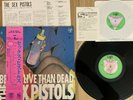 THE SEX PISTOLS - BETTER LIVE THAN DEAD -TOP JAPAN LP + 7