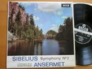 SXL 6100 ED1 Sibelius Symphony no. 2 Ansermet EXCELLENT Decca WBG 1st