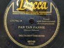 78 RPM Fan Tan Fannie All In Your Mind The Delta Rhythm Boys Decca 48148  A15