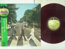 BEATLES ABBEY ROAD APPLE AP-8815 JAPAN OBI RED VINYL VINYL LP