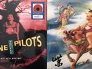 Stone Temple Pilots Vinyl Record Core (Red/Black) & Purple (Blue/White) Splatter