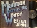 ELTON JOHN Madman Across The Water - RARE 1971 UK DJM LP Textured Cover, Booklet