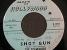 THE SCAVENGERS Shot Gun/Cream Puff 1960s Surf 45 SIGNED Label VG+