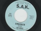 SURF GARAGE T.S. INSTROS - LOW-ROCKS - SNOOKER (LIKE POOL) - HEAR -1963  S.A.K.