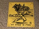 Virtue - We Stand To Fight - 7” Single - NWOBHM Private Press OTH 1 1985 P/S EX