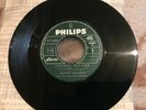JOHNNY HALLYDAY 45t juke-box JOHNNY REVIENS / AU RYTHME ET AU BLUES  Philips