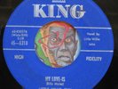HEAR Little Willie John 45 My Love Is/Loving Care KING NM- popcorn soul R&B