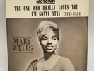 Mary Wells THE ONE WHO REALLY LOVES YOU (RARE SOUL 45/PS) #1024 PLAYS VG++