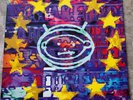 U2 Zooropa 1993 LP Vinyl NM- Very Nice UK Original U29 518047 Johnny Cash Lemon