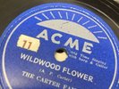2 rare country 78 * 1928 THE CARTER FAMILY Acme * 1953 June Carter Promo