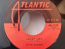 Ruth Brown LUCKY LIPS  (ROCK N ROLL 45) #1125 PLAYS VG++ NO NOISE
