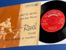 GINETTE NEVEU & JEAN NEVEU-TZIGANE-UK VINYL HMV EP 7”–RAVEL-7ER 5099–HEAR