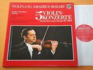 Grumiaux Davis Mozart Five Violin Concertos German Philips Stereo 3LP Box NM