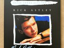 Rick Astley Signed Never Gonna Give You Up Numbered Vinyl Record LP 7