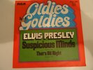 ELVIS-SUSPICIOUS MINDS -THAT´S ALL RIGHT  RCA -PPBO-7006 PROMO