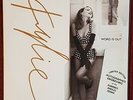 KYLIE MINOGUE WORD IS OUT 12 INCH UK LTD EDITION REMIX, AUTOGRAPHED ENGRAVING