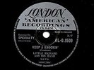 CLASSIC 1957  LITTLE RICHARD  78    KEEP A KNOCKIN'   UK LONDON  HL-O.8509 E-
