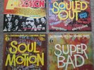 K-Tel 4 x Compilation Vinyl Super Bad / SOUL MOTION/SOULED OUT/BLACK EXPLOSION 