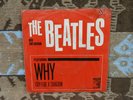 The Beatles with Tony Sheridan 45 record MGM Why / Cry For A Shadow