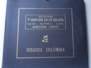 Quatuor Capet Ravel Quatuor en Fa Album Set of 4 X 78RPM Columbia