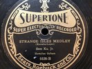 Sam Ku West Jr  Hot Hawaiian Steel Guitar 78 rpm Gennett 6392 on Supertone 9328