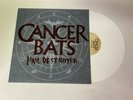 CANCER BATS HAIL DESTROYER LP RECORD WHITE VINYL MINT FIRST PRESS LTD 250 RARE