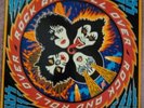 KISS Rock AnD Roll Over LP 1976 1st pressing with sticker