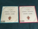 Melbourne 1956 Olympics, Opening & Closing Ceremony vinyl records, souvenir