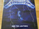 Metallica Ride the Lightning Vinyl LP Remaster 2016 LIKE NEW