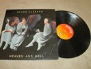 BLACK SABBATH - HEAVEN AND HELL - VERTIGO LABEL - LP RECORD