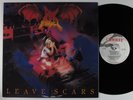 DARK ANGEL Leave Scars MAUSOLEUM LP VG++ catalog insert