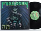 FORBIDDEN Twisted Into Form COMBAT LP VG+/VG++