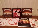 Vintage Metallica Vinyl Records, Master Of Puppets (x2), Kill Em All *BLACKENED