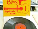 LP Lightnin' Slim EXCELLO 8000 Rooster Blues, Electric Blues Rock, Rare BLUES LP