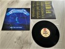 METALLICA - RIDE THE LIGHTNING ORG 1.PRESS LP MFN 27 UK 1984 + OIS (ALMOST MINT)