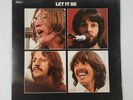 Let It Be Beatles Vinyl Record with Poster Capitol Records 1979 (SW-11922)