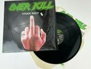 OVERKILL  Fuck You  EP Vinyl Record Megaforce Caroline CAROL 1345 Pressing
