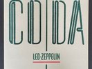 LED ZEPPELIN: CODA LP Record 1982 Embossed Label