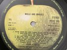 JOHN LENNON - “WALLS AND BRIDGES” UK LP GIMMIX  COVER & INSERTS - NEAR MINT