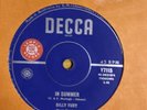 BILLY FURY - AUSTRALIAN - IN SUMMER / I'LL NEVER FALL IN LOVE AGAIN.