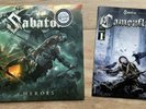SABATON Heroes LP  GOLD Vinyl SEALED /Therion Nightwish Grave Digger Helloween