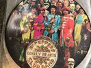 LP PICTURE DISC THE BEATLES SGT PEPPERS LONELY HEARTS CLUB BAND US PRESS 1978