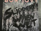 BON JOVI SLIPPERY WHEN WET NM VINYL LP & JACKET DMM STERLING PRESS