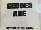 Geddes Axe NWOBHM Return Of The Gods 7 inch Vinyl Single