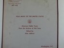 LP vinyl record AMERICAN FIDDLE TUNES alan jabbour AFS L62 library of congress