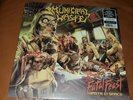 Municipal Waste The Fatal Feast Yellow w/Red Splatter colored 300 only sealed