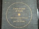 Disque 33t Lili Kraus l'œuvre de piano Haydn sonates df194 discophiles français