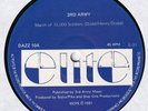 80s Disco Soul 3RD ARMY march of 10,000 soldiers 1981 UK 12